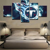 Image of Tennessee Titans Sports Canvas Print Wall Decor Art