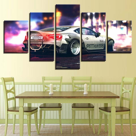 Toyota Sport Car Drift Car Wall Art Canvas Printing Decor