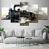 Image of Vintage Steam Train Wall Art Canvas Printing Decor