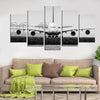 Image of A380 Jet Airliner Aircraft Wall Art Canvas Printing Decor