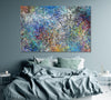 Image of Abstract Art Expressionism Colorful Wall Art Canvas Printing Decor-3Panels