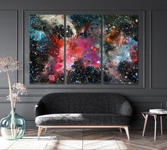 Abstract Colorful Space Wall Art Canvas Printing Decor