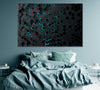 Image of Abstract Hexagonal Technology Wall Art Decor Canvas Printing-1Panel