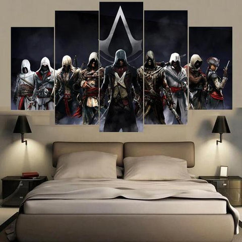 Assassins Creed Characters Wall Art Canvas Printing Decor