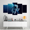 Image of Astronaut Space Galaxy Wall Art Canvas Printing Decor