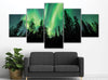 Image of Aurora Borealis Northern Lights Wall Art Canvas Printing Decor