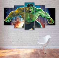 Avengers Hulk Comics Movie Wall Art Canvas Printing Decor