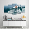 Image of Big Wave Surfing Wall Art Canvas Printing Decor