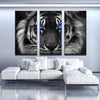 Image of Blue Eyed Giant Tiger Wall Art Canvas Printing Decor
