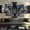 Image of Blue Eyed Giant Tiger Wall Art Canvas Printing Decor