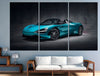 Image of Blue McLaren Super Car Wall Art Canvas Printing Decor