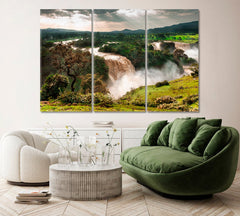 Blue Nile Falls Ethiopia Wall Art Canvas Printing Decor