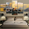 Image of Boeing B-17 Flying Fortress Wall Art Canvas Printing Decor