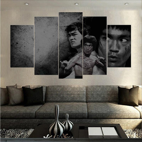 Bruce Lee Enter The Dragon Wall Art Canvas Printing Decor