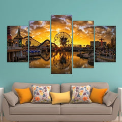 California Adventure Park Wall Art Canvas Printing Decor