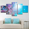 Image of Cherry Blossoms Wall Art Canvas Printing Decor