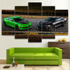 Image of Chevrolet Camaro Hot Muscle Cars Wall Art Canvas Printing Decor