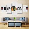 Image of Chicago Blackhawks Sports Wall Art Canvas Printing Decor