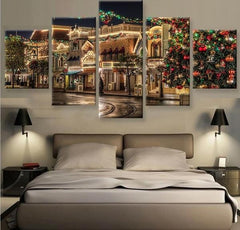 Christmas Xmas Celebration Wall Art Canvas Printing Decor