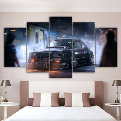 Classic Vintage Sports Car Wall Art Canvas Printing Decor