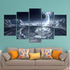 Image of Clouds on the Planet Wall Art Canvas Printing Decor