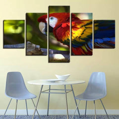 Colorful Brazilian Parrot Wall Art Canvas Printing Decor