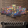 Image of Colorful Tree of Life Wall Art Canvas Printing Decor