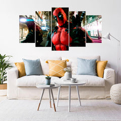 Deadpool Super Hero Character Wall Art Canvas Printing Decor