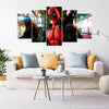 Image of Deadpool Super Hero Character Wall Art Canvas Printing Decor