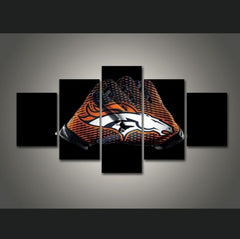 Denver Broncos Sports Team Wall Art Canvas Printing Decorate