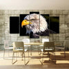 Image of Eagle Hunter Bird Predator American Wall Art Canvas Printing Decor