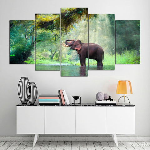 Elephant Wild Animal Wall Art Canvas Printing Decor