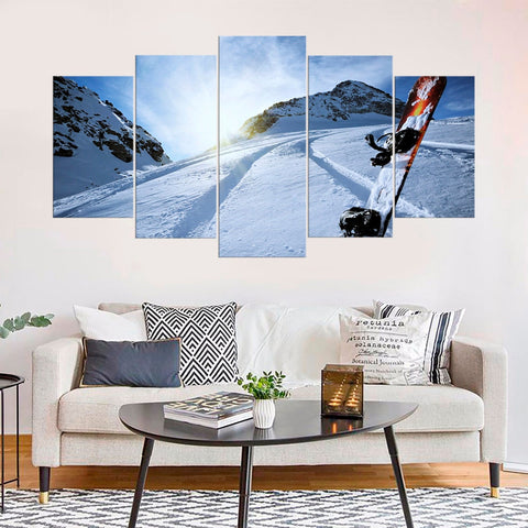 Extreme Snowboarding Winter Sports Wall Art Canvas Printing Decor