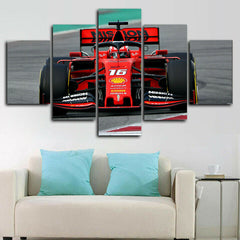 F1 Car Racing Wall Art Canvas Printing Decor