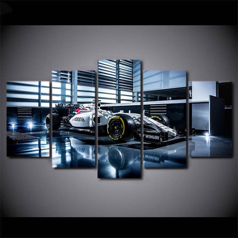 F1 Race Car Wall Art Canvas Printing Decor