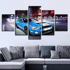 Ford Mustang Sports Car Wall Art Canvas Printing Decor