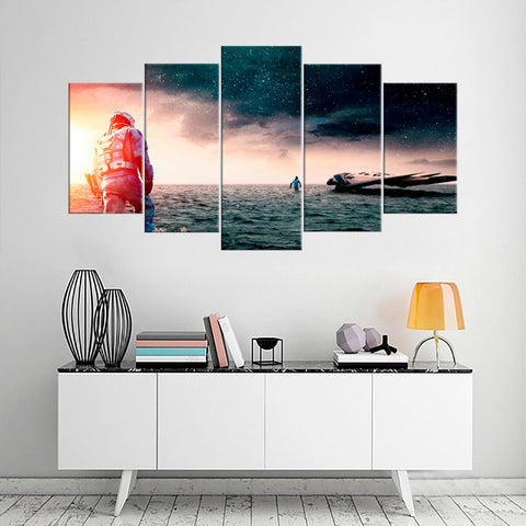 Galaxy Space - Science Fiction Wall Art Canvas Printing Decor