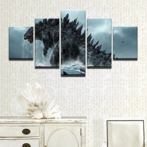 Godzilla Wall Art Canvas Printing Decor