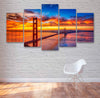 Image of Golden Gate Bridge San Francisco Wall Art Canvas Printing Decor