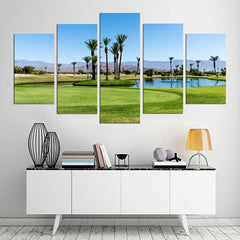 Golf Club Travel Wall Art Canvas Printing Decor