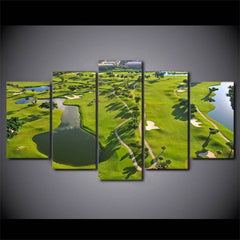 Golf course Landscape Wall Art Canvas Printing Decor