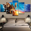 Image of Guardians Of The Galaxy 2 Rocket Groot Wall Art Canvas Printing Decor