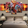 Image of Guardians Of The Galaxy Wall Art Canvas Printing Decor