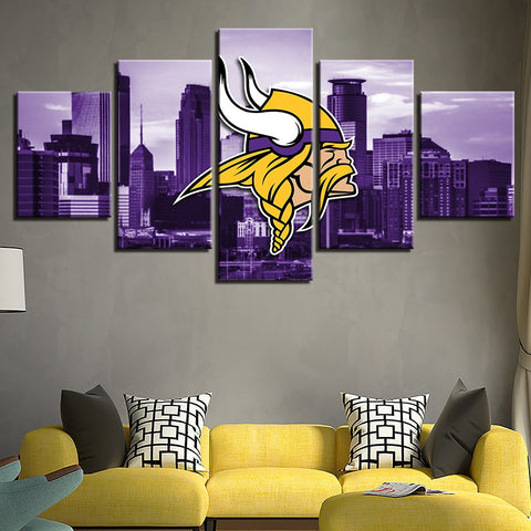 Minnesota Vikings Sports Canvas Printing Wall Art Decor
