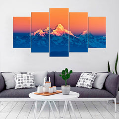 Himalayan Mountains Landscape Wall Art Canvas Printing Decor