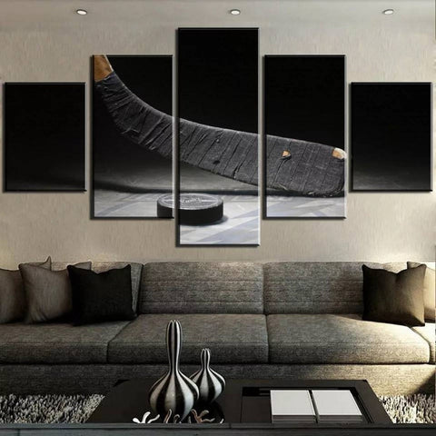 Hockey Stick Wall Art Canvas Printing Decor