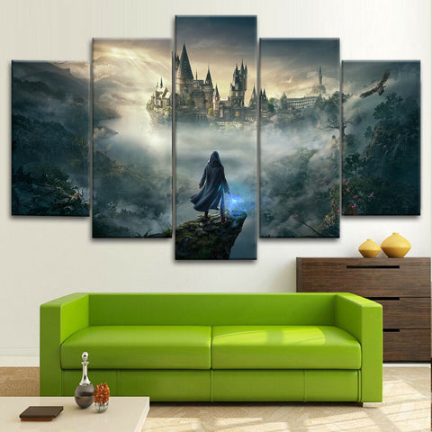 Hogwarts Wizard Fantasy World Wall Art Canvas Printing Decor