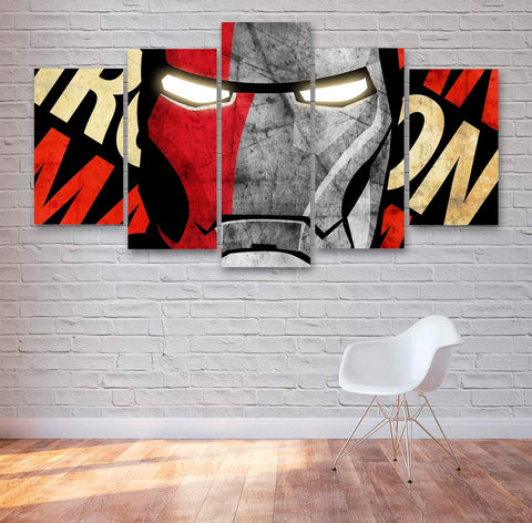 Iron Man Avengers Movie Wall Art Canvas Printing Decor