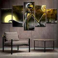 Jack Skellington Hallowmas Wall Art Canvas Printing Decor