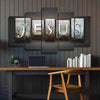 Image of Jesus Name Christian Wall Art Canvas Printing Decor